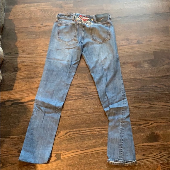 2 pairs! Ed Hardy skinny/ straight Jeans - Picture 2 of 6